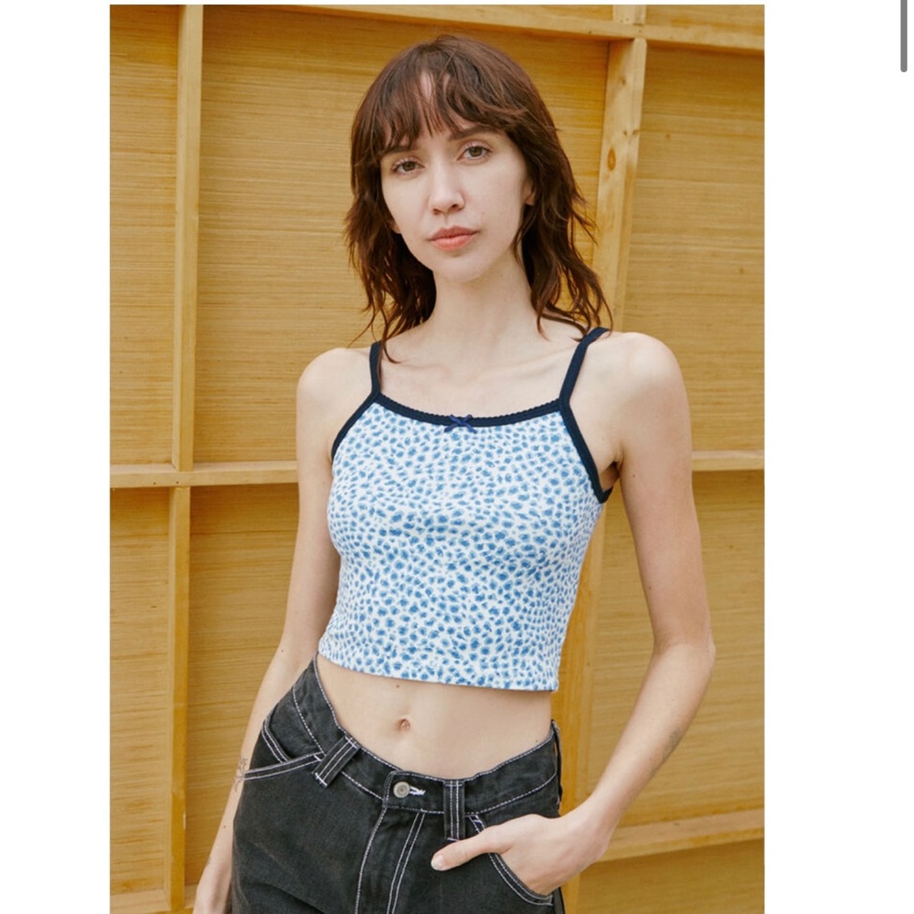 NWOT Brandy Melville Blue Belle Tank Top. One Size